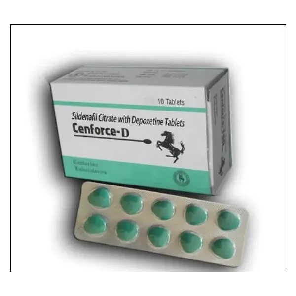 Cenforce D 160 – Viagra + Dapoxetina