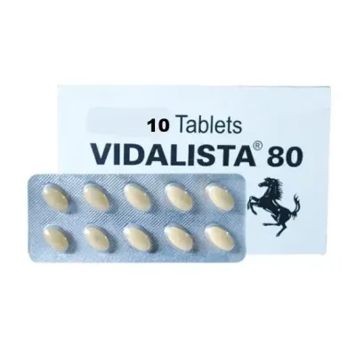 Vidalista 80mg Tadalafil Cialis