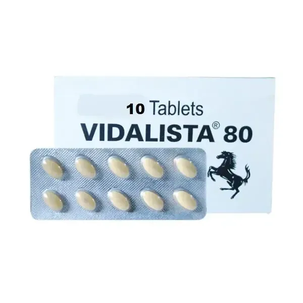 Vidalista 80mg Tadalafil Cialis
